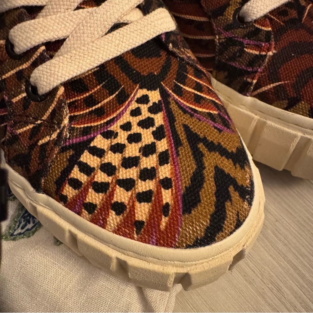 FARM Rio Multicolor Patterned Platform Sneakers - Picture 10 of 11